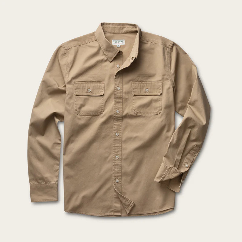 Cotton Twill Button Down | Tecovas