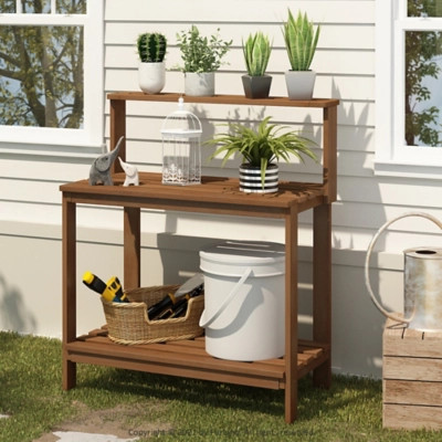 Furinno Tioman Outdoor Potting Bench | Ashley Homestore