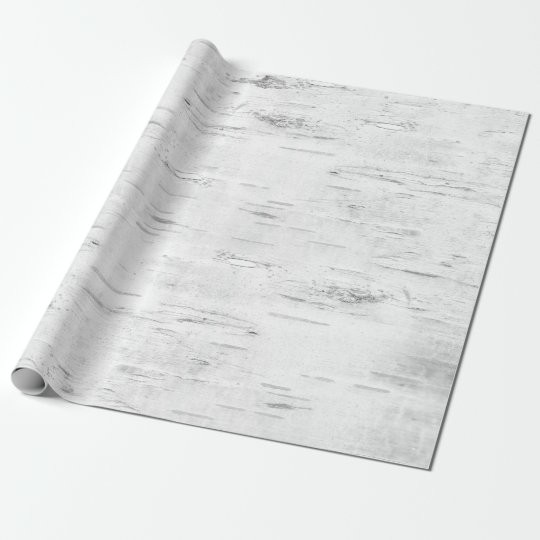 Birch Bark Rustic  Holiday Gift Wrapping Paper | Zazzle.com | Zazzle