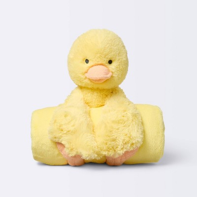 Plush Blanket with Soft Toy - Duck - Cloud Island™: Farm Animals Theme, 40" Height, 1.04 lbs Weight | Target