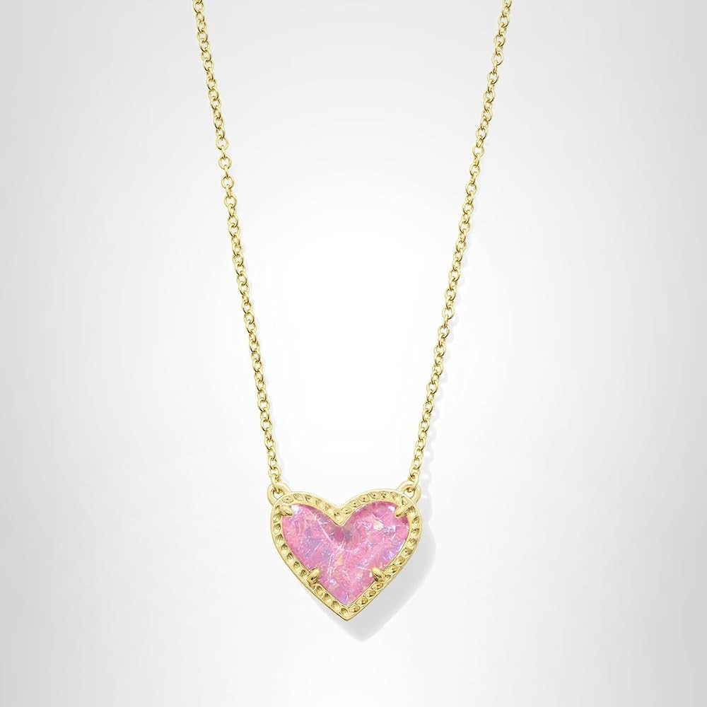 Kendra Scott Ari Heart Adjustable Length Pendant Necklace for Women, Fashion Jewelry | Amazon (US)