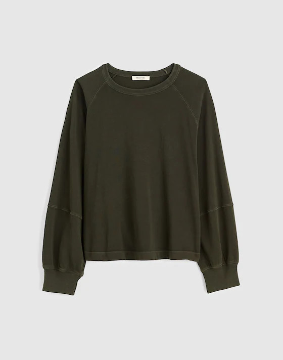 Relaxed Long-Sleeve Raglan Tee | Madewell