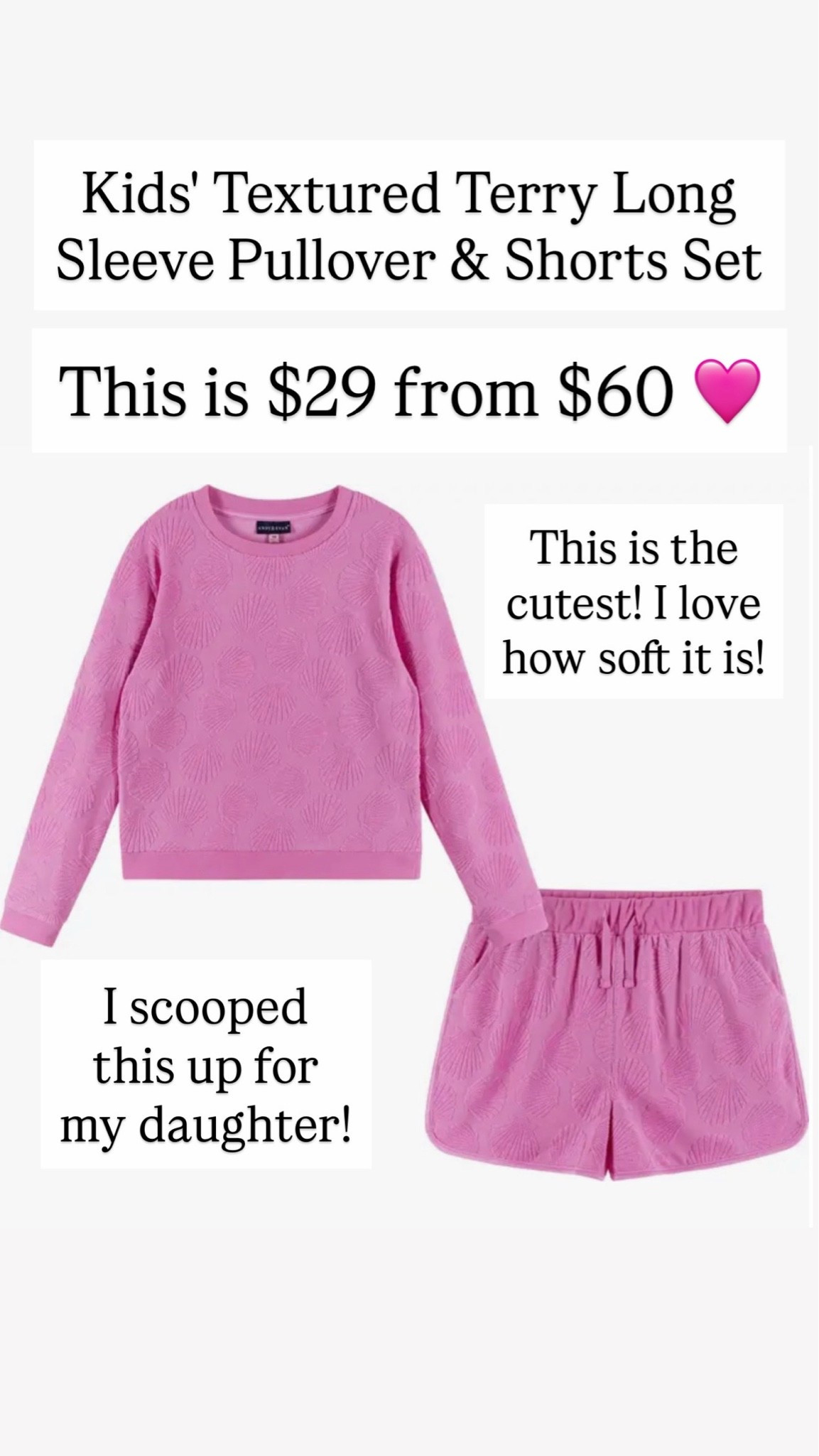 I love this Terry set! It’s so cute and adorable for girls!

#LTKKids #LTKSaleAlert