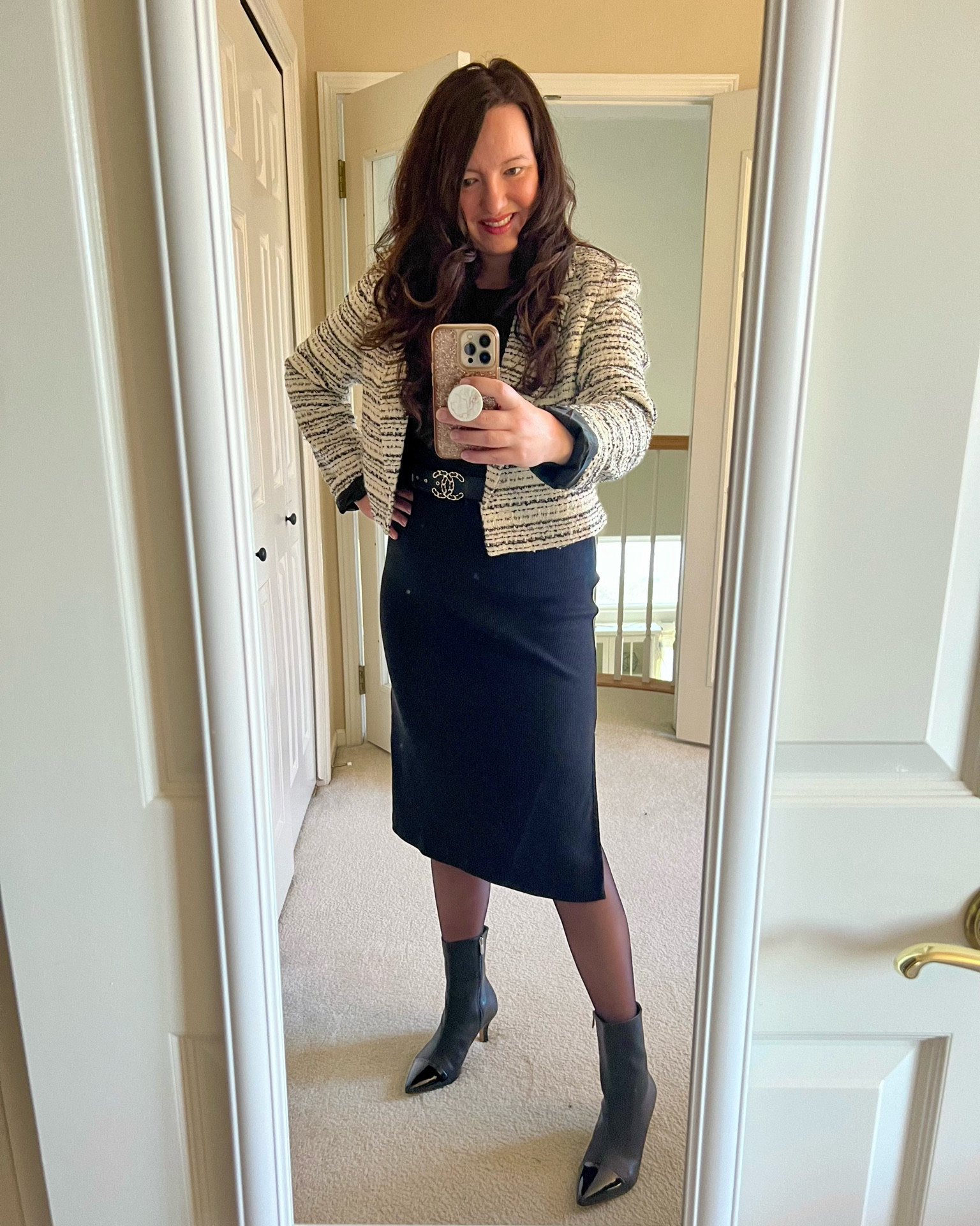 Workwear Wednesday!  Love tweed and boucle textured blazers this time of year!  This one is from TJ Maxx last year.  Similar ones are linked. 

#LTKworkwear #LTKSeasonal #LTKstyletip