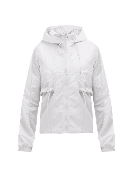 Drawstring Water-Resistant Hooded Jacket | Lululemon (US)