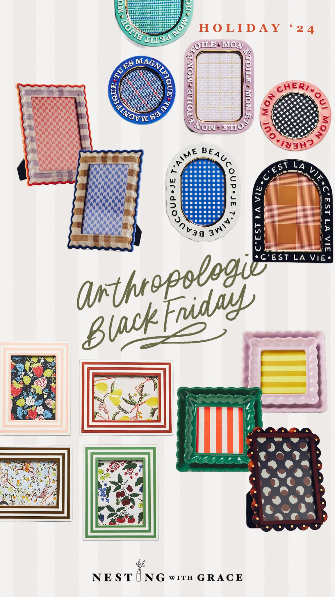 BROOKE30 for 30% off on midnight on 11-20 to 11-24 
Favorite Frame Roundup @Anthropologie #myanthropologie #anthropartner
