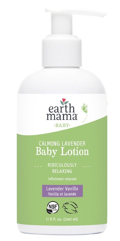 Earth Mama Organics Calming Lavender Baby Lotion | Well.ca