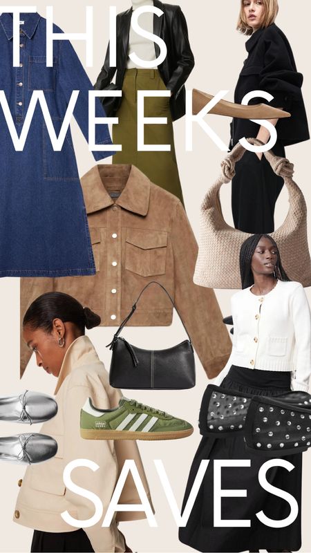This weeks favourite saves including cream cardigans, ballet flats and leather shoulder bags from albaray, marks and Spencer, mango , adidas, netaporter and mint velvet, the perfect Spring ready pieces  

#LTKeurope #LTKstyletip #LTKSeasonal