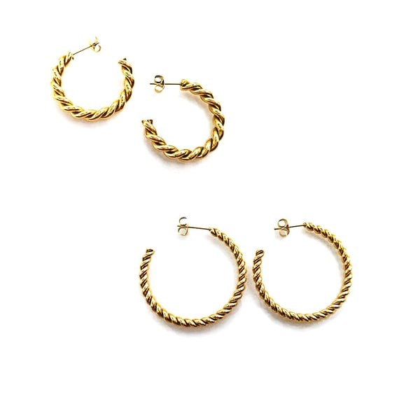 Swirl Earrings | Etsy (US)