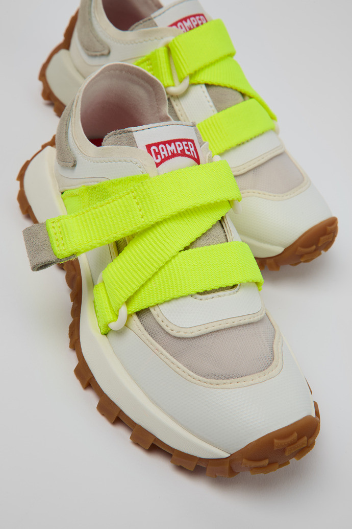 Multicolor Recycled PET and Nubuck Sneakers for Kids. | CAMPER US, CA, AU, LATAM