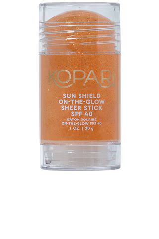 Kopari Sun Shield On-the-glow Sheer Stick Sunscreen SPF 40 from Revolve.com | Revolve Clothing (Global)
