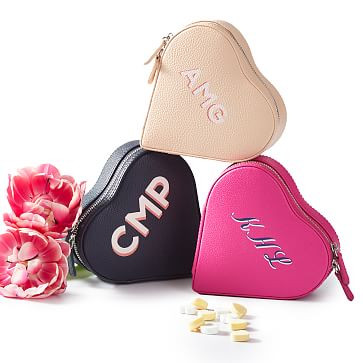 Heart Jewelry Case, Shadow Printed | Mark and Graham