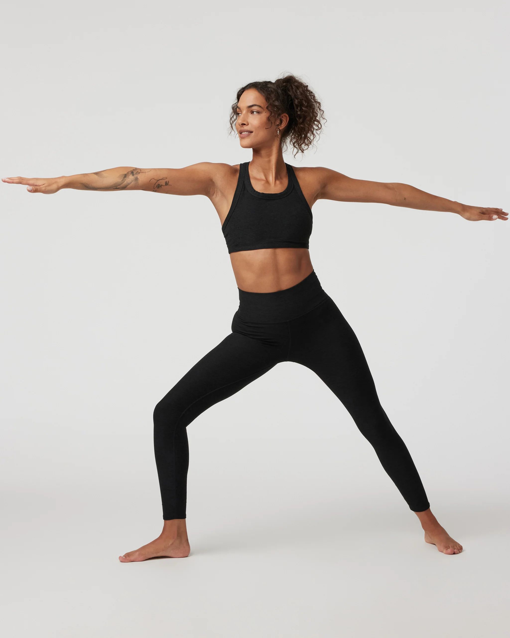 Elevation Racer Bra | Black Racerback Sports Bra | Vuori | Vuori Clothing (US & Canada)