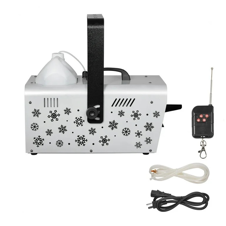 KFFKFF 1500W Snow Machine with Wireless Remote Control, Portable Snowmaker for Events, High-Outpu... | Walmart (US)
