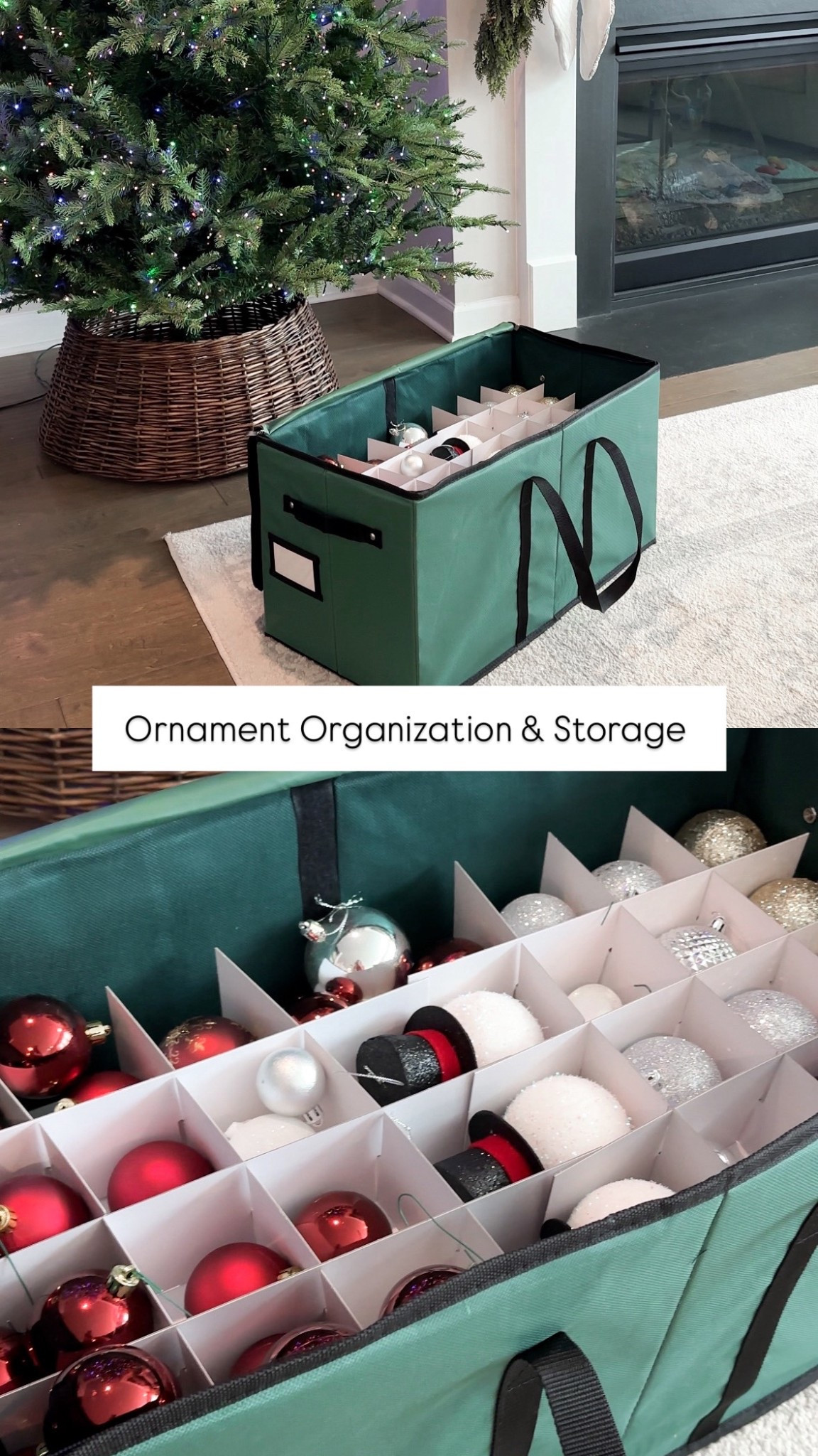 Ornament storage and organization 



#LTKHoliday #LTKGiftGuide #LTKSeasonal