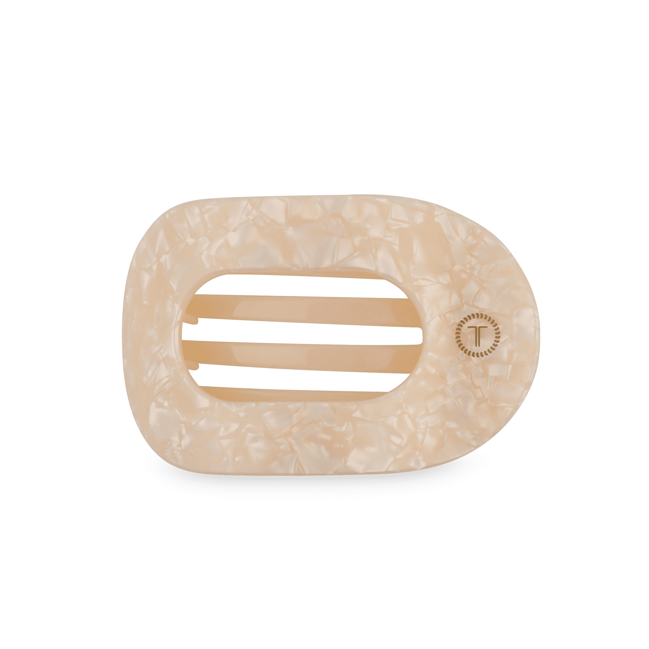 Soft Surf Medium Flat Round Hair Clip | TELETIES