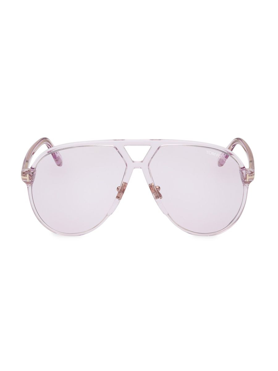Bertrand 64MM Pilot Sunglasses | Saks Fifth Avenue