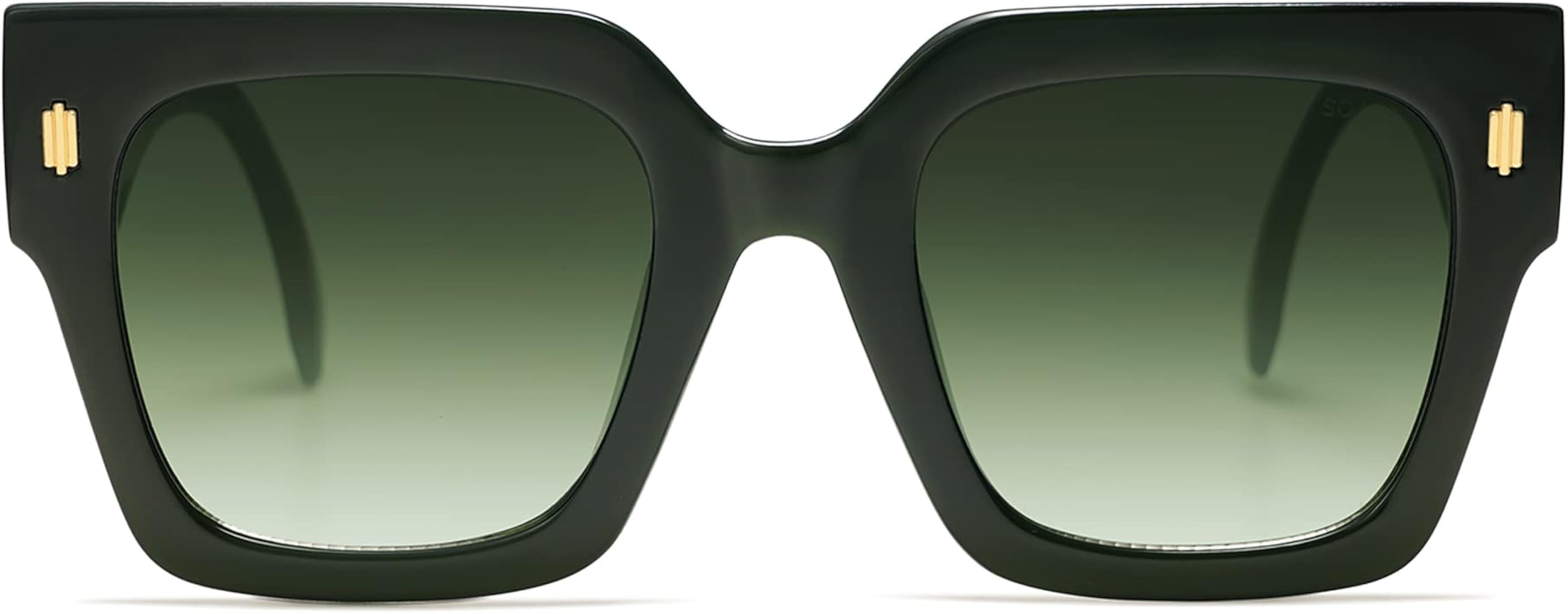 SOJOS Vintage Oversized Square Sunglasses for Women,Retro Womens Luxury Big Sun Glasses UV400 Pro... | Amazon (US)