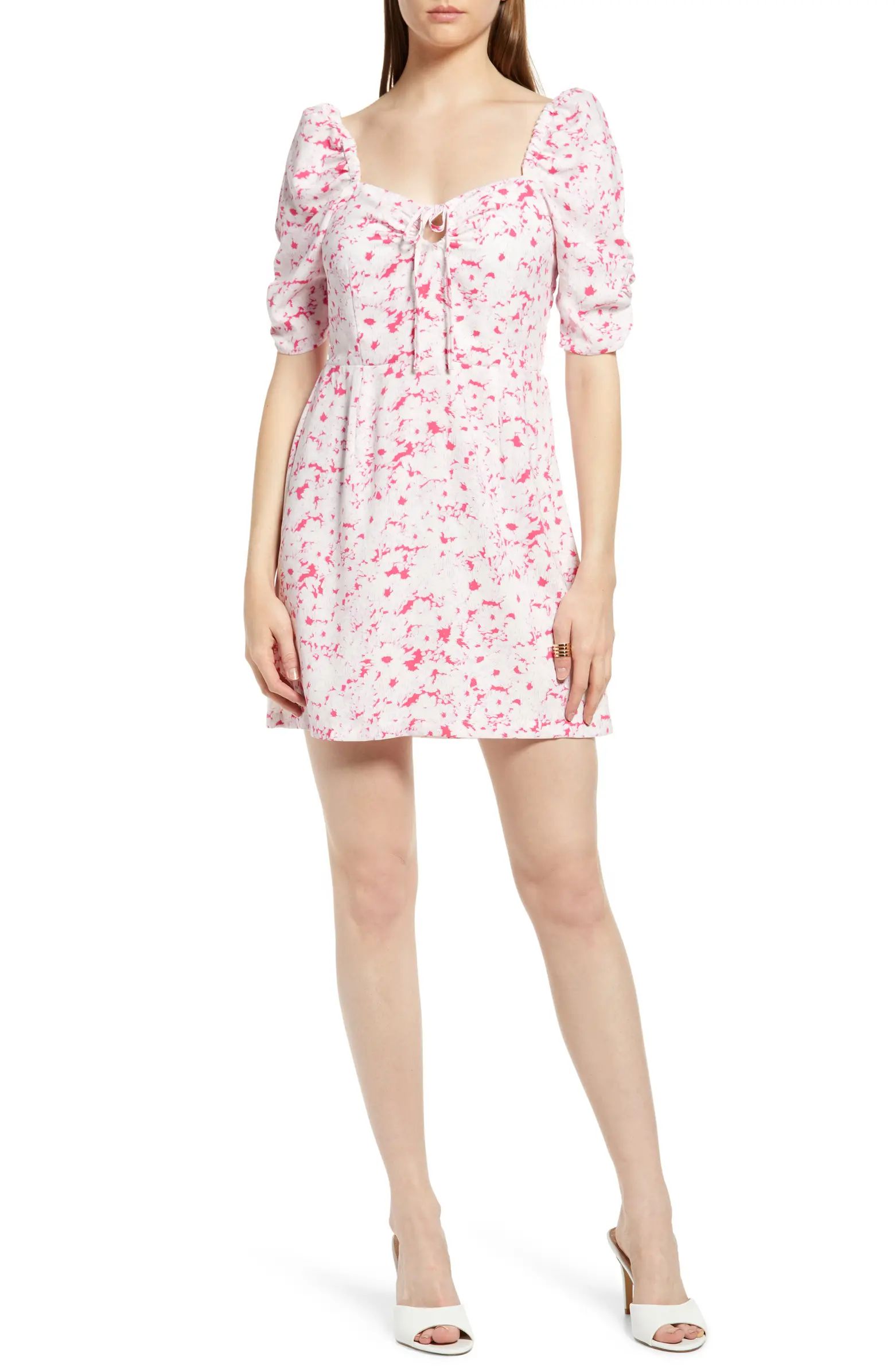 Floral Print Minidress | Nordstrom