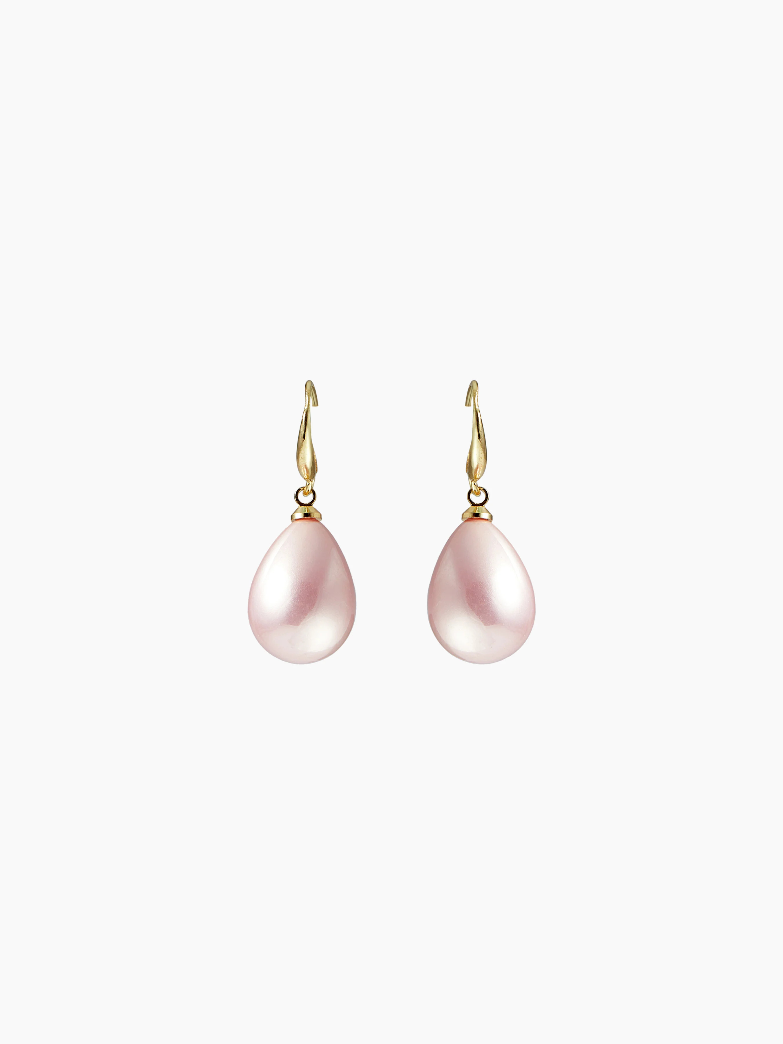 Wuthering Romance Copper FAUX PEARL WATER DROP EARRINGS For Daily Casual Date Wedding Exhibition | Cider