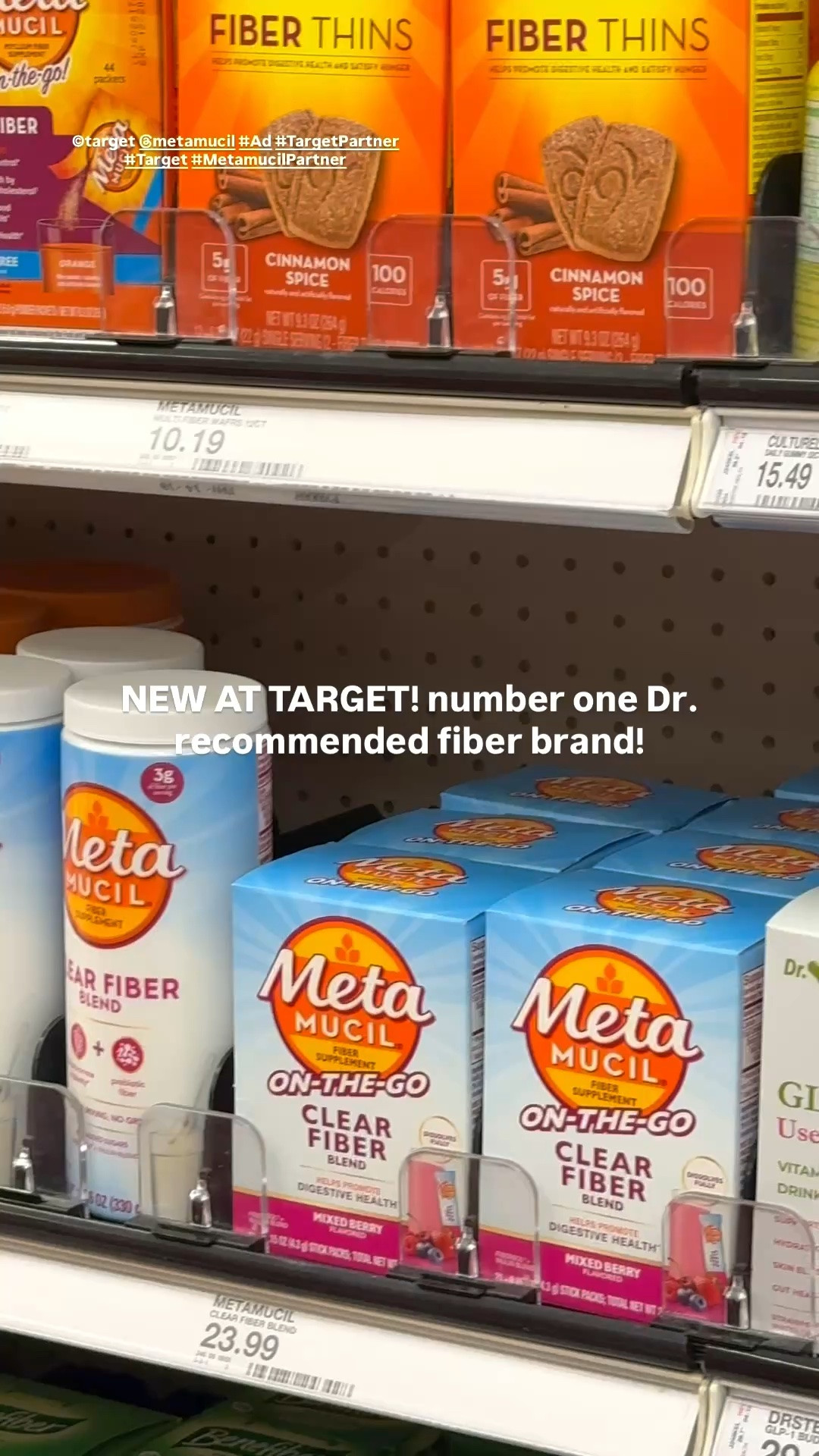 @Target @metamucil #Ad #TargetPartner #Target #Metamucil_Partner