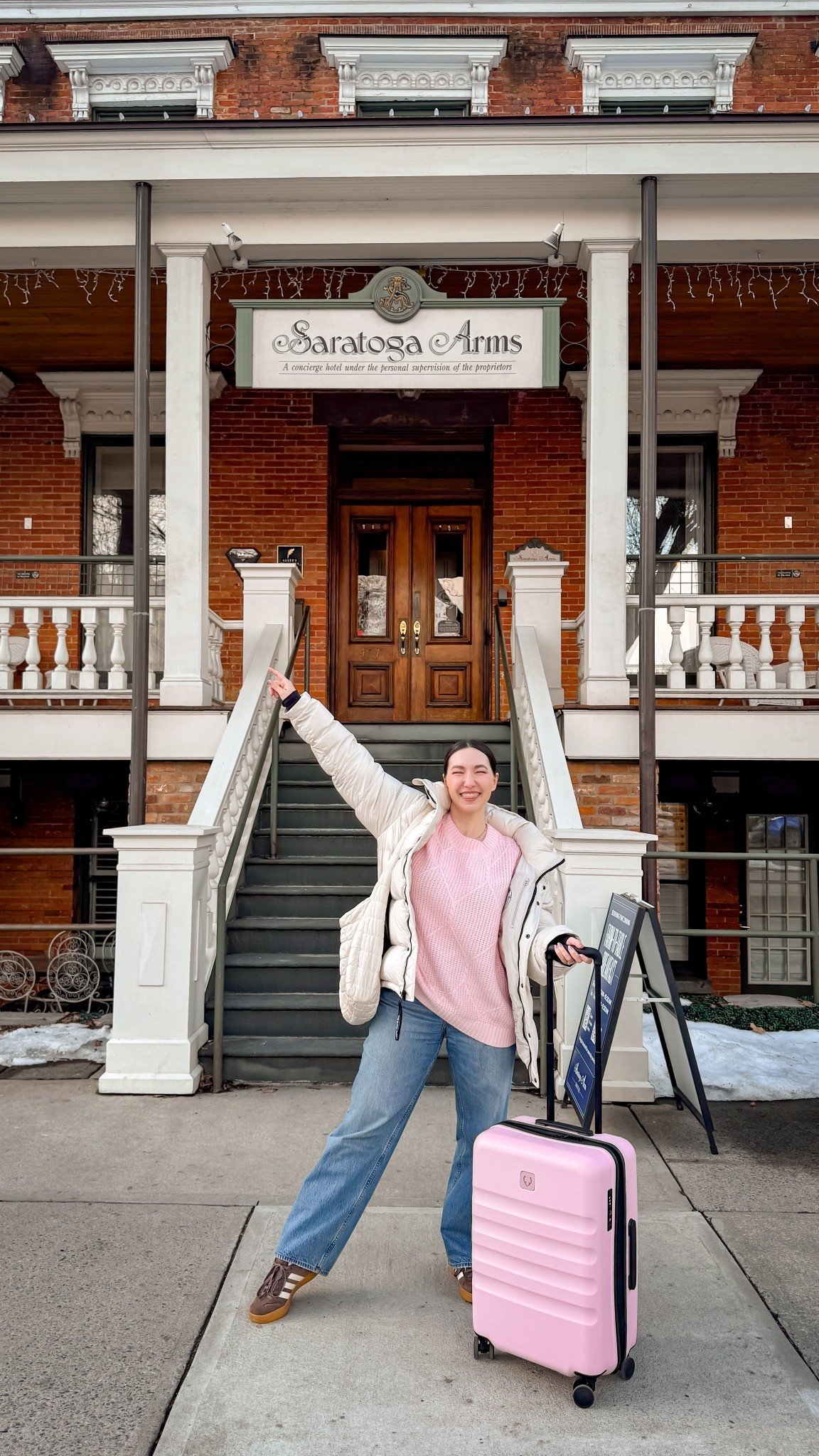 cozy outfit for a recent winter getaway trip 🫶🏻 

#LTKTravel #LTKSeasonal