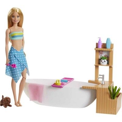 Barbie Fizzy Bath Blonde Doll and Playset | Target