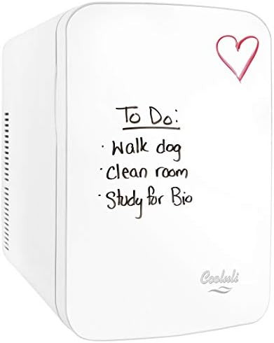 Cooluli Vibe Mini Fridge for Bedroom - With Cool Front Magnetic Whiteboard - 15L Portable Small R... | Amazon (US)