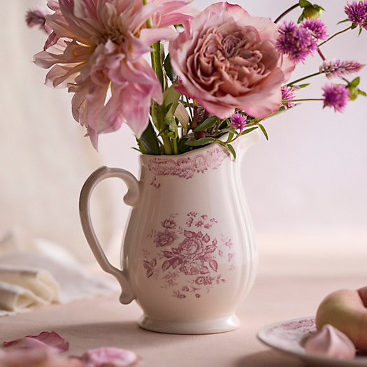 Pink Floral Pitcher | Terrain