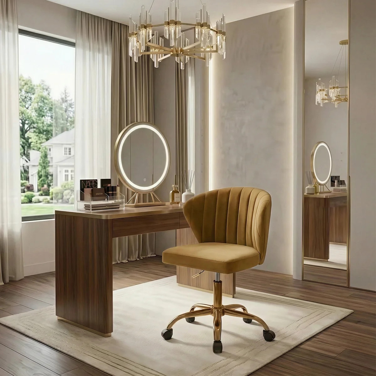 Adelynn Ergonomic Task Chair with Tufted Back | Wayfair North America
