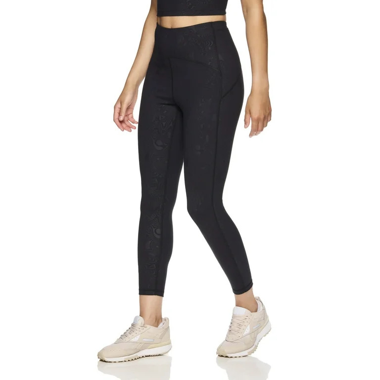 Reebok Women's and Women's Plus Spirit High Rise 7/8 Legging with Pockets, Sizes XS-4X | Walmart (US)