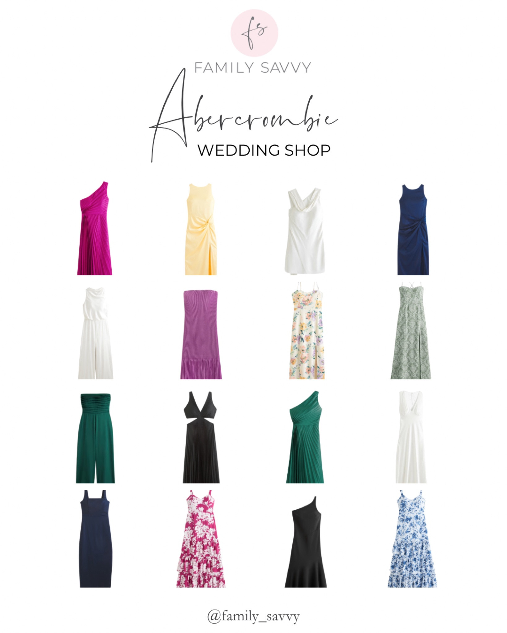 Abercrombie’s wedding shop has it all! Whether you’re tying the knot or just celebrating, find your perfect look here. 

Shop now before they’re gone 🤍

#LTKSeasonal #LTKwedding #LTKparties