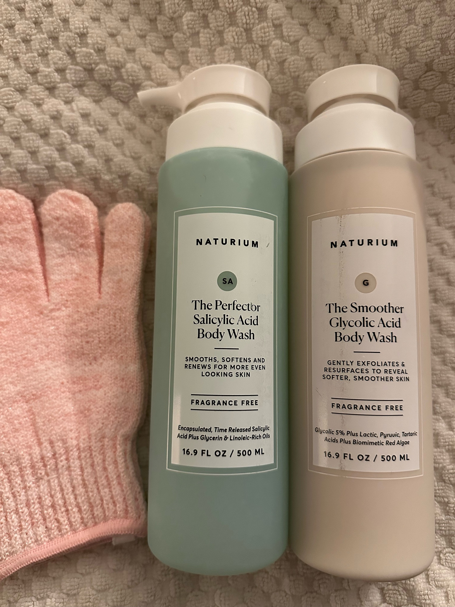 Naturium body washes are such a great way to improve skin tone and texture for the whole body! These two are my favorites for summer skin and sunless tanning prep!

#LTKSeasonal #LTKBeauty