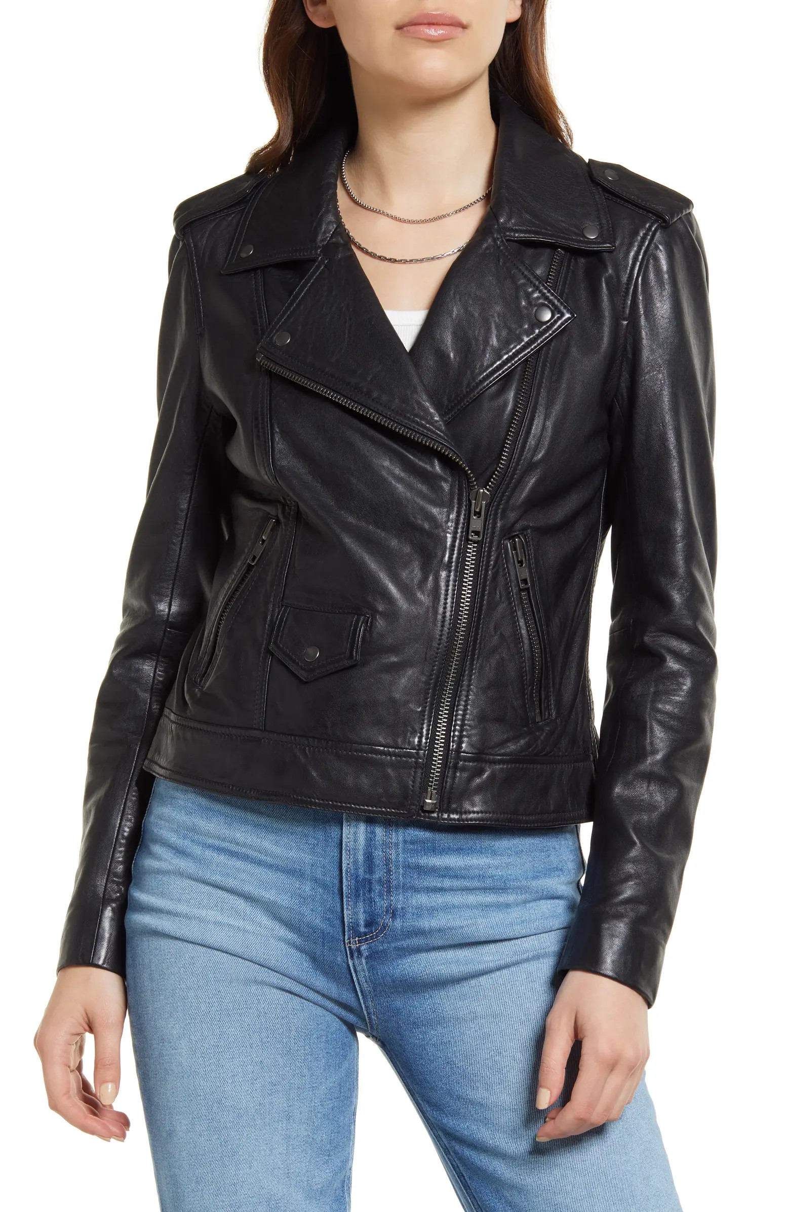 Leather Biker Jacket | Nordstrom