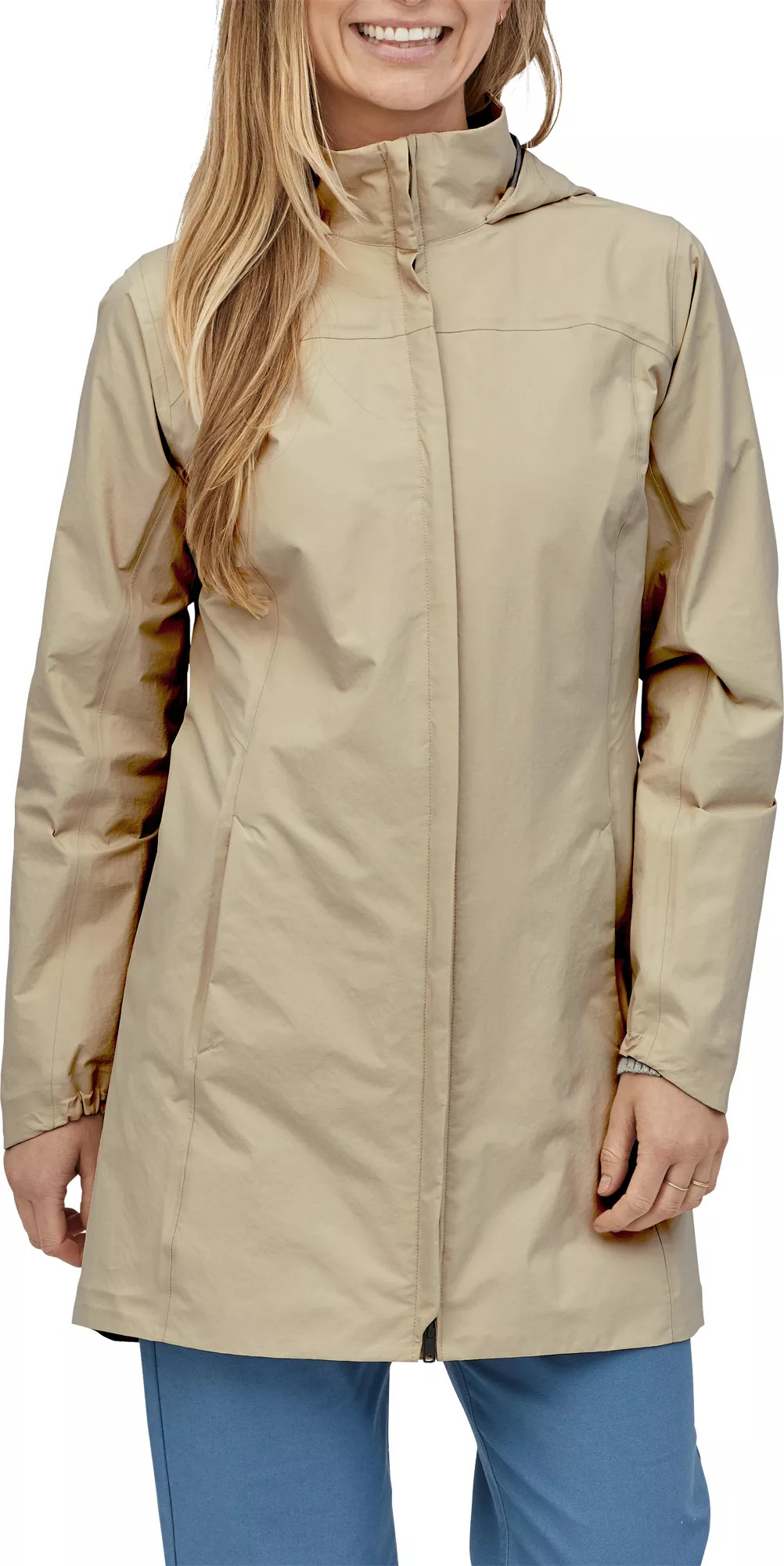 Patagonia Women's Torrentshell 3L City Coat, Small, Pumice | Dick's Sporting Goods