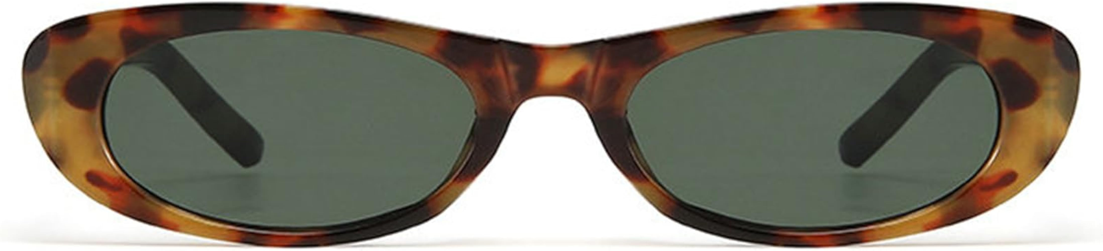 willochra Gafas de sol pequeñas rectangulares punk para mujer, lentes de sol retro UV400 para ho... | Amazon (US)