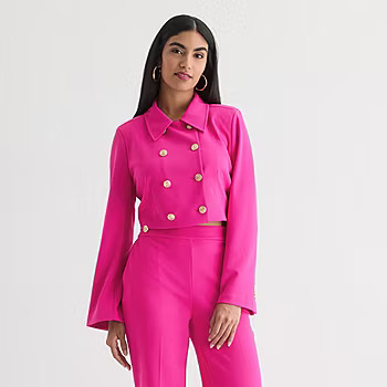 Bold Elements Womens Regular Fit Double Breasted Suit Jacket | JCPenney
