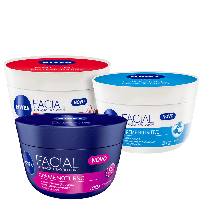 Kit NIVEA Facial Trio | Beleza na Web | Beleza Na Web (BR)