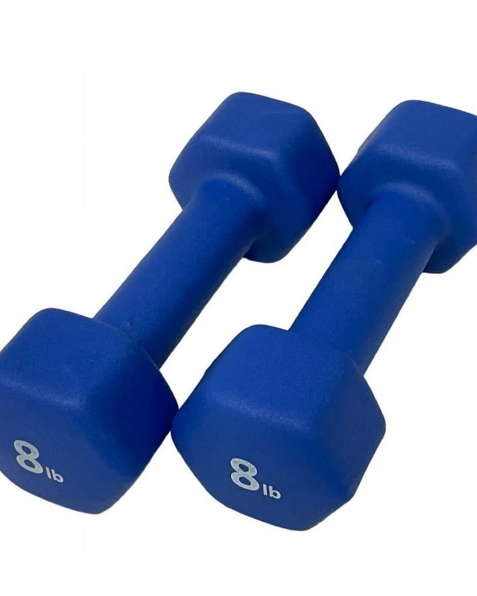 Rainforest Basics Neoprene 8LB Hex Dumbbell Hand Weights Set of 2 from Walmart 
Dumbbell set
8 pound dumbbell set
Dumbbells 
Weights



#LTKActive #LTKFitness