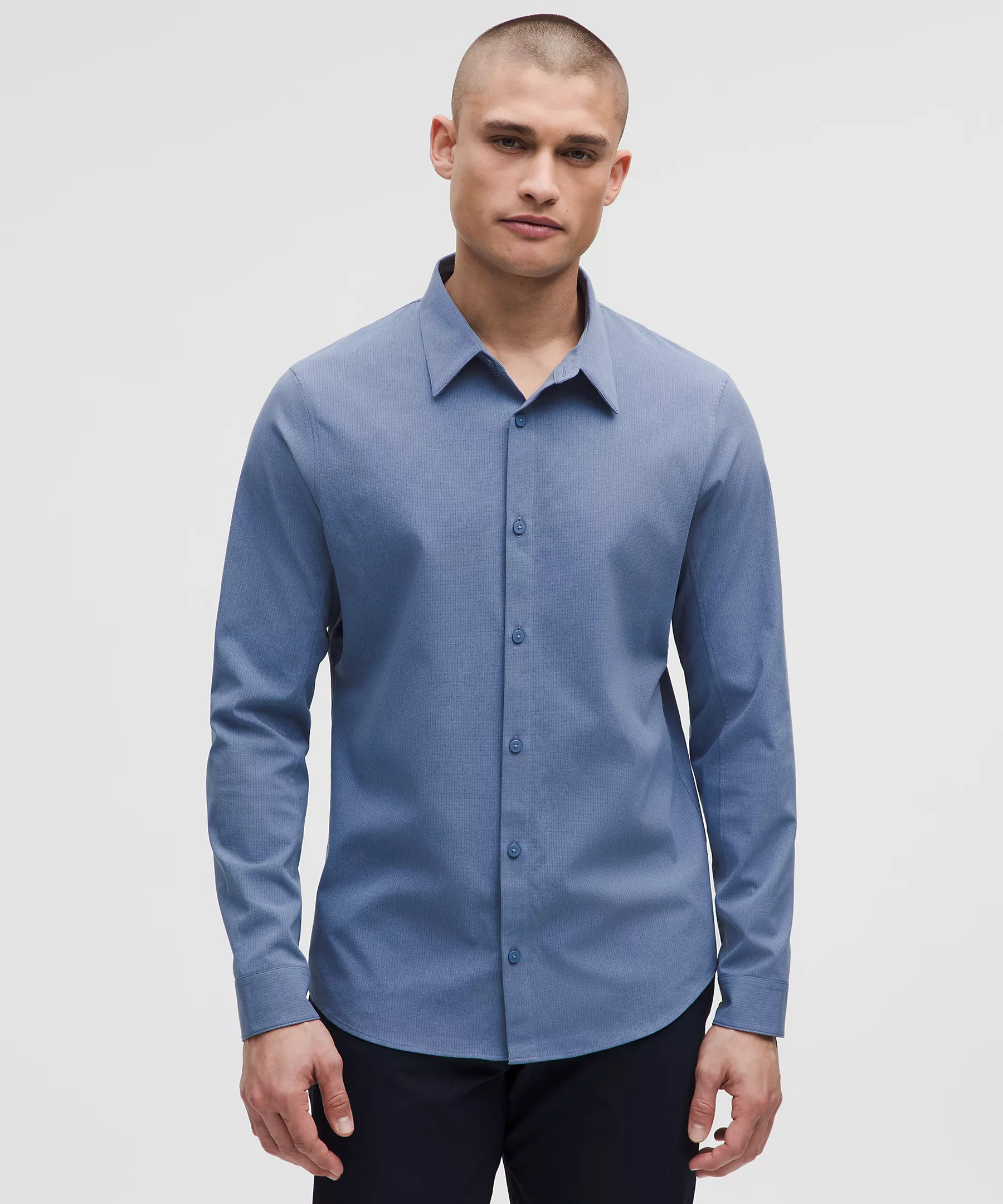 Airing Easy Long-Sleeve Shirt | Men's Button Down & Dress Shirts | lululemon | Lululemon (US)