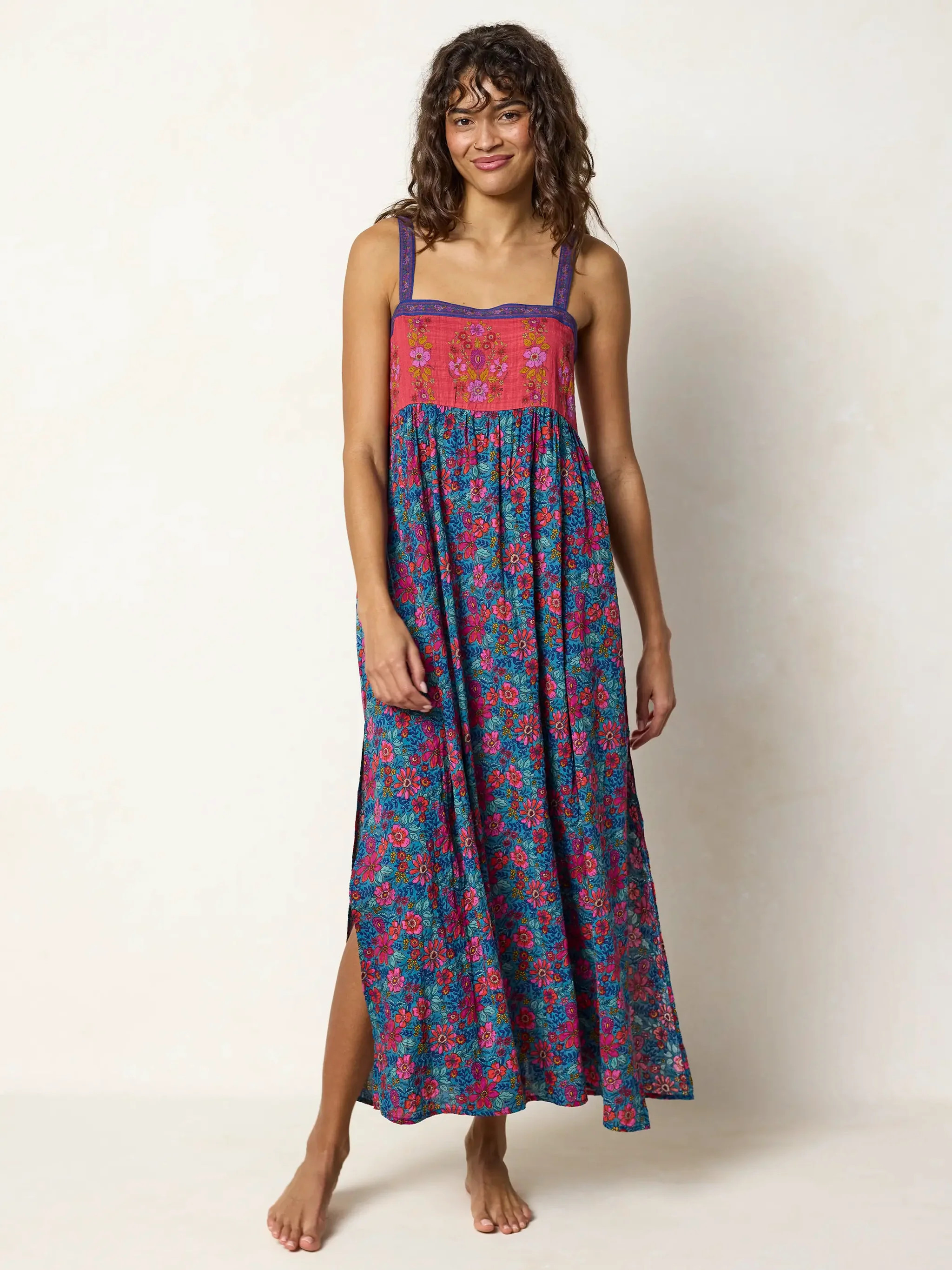 Patti Side Slit Maxi Dress | Natural Life