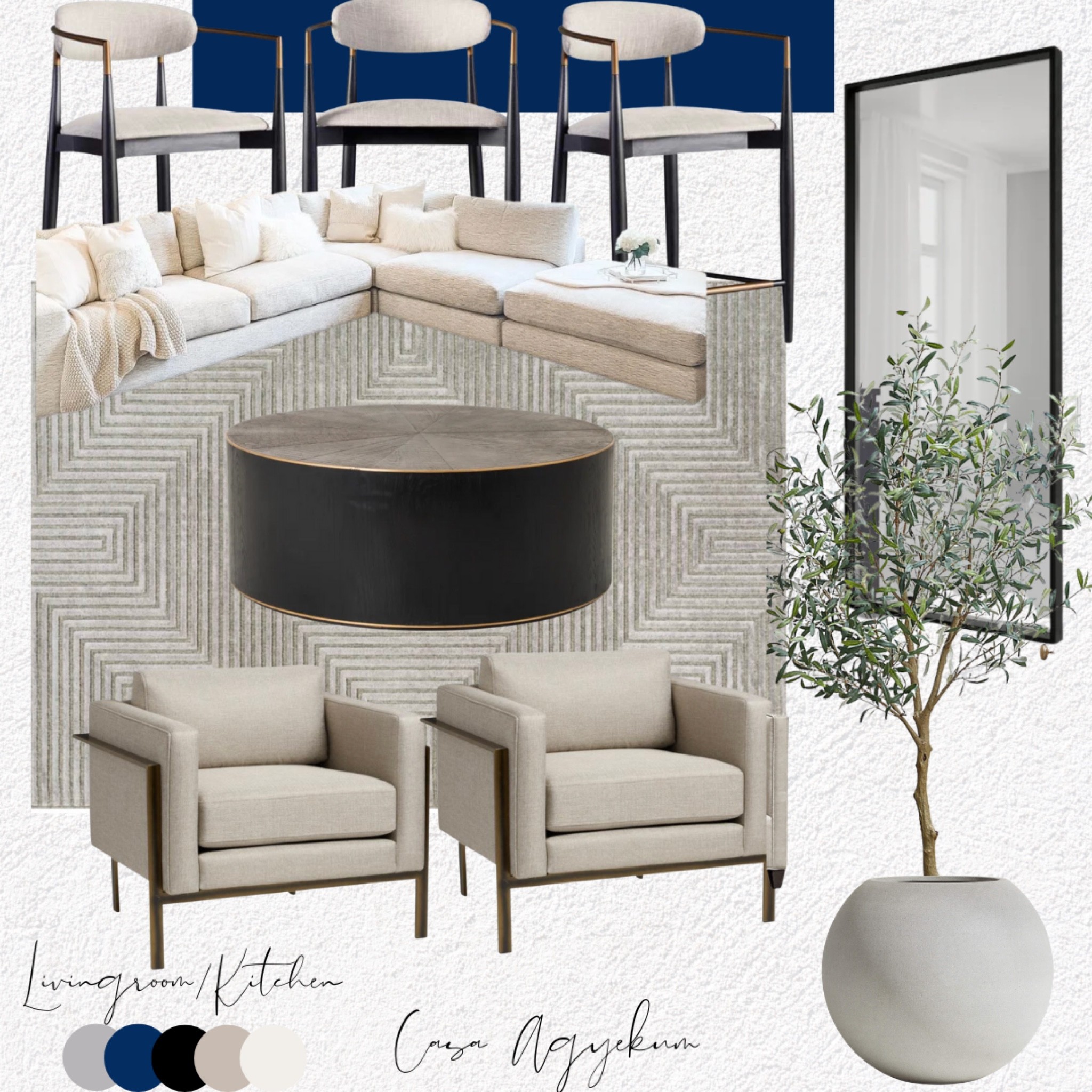 Living Room inspo for one of my clients.



#livingroom #decorideas #counterstools #arearug #coffeetable #interiordecor #wallmirror #accentmirror #olivetree #cloudcouch #accentchairs #neutralrug 


#LTKhome #LTKsalealert