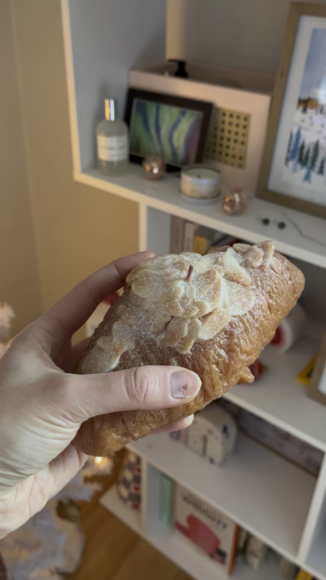 Just got this amazing croissant candle from Target for $3! 70% off! Such a steal! I love the dopamine decor trend and this candle will be a nice decor addition for any season! #candle #targetfinds #homedecor 

#LTKHome #LTKSeasonal #LTKHoliday