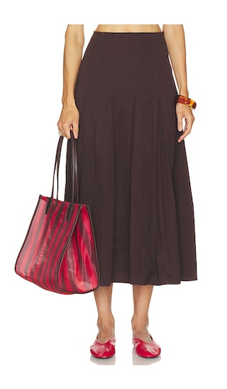 Tali Skirt in Ganache | Revolve Clothing (Global)