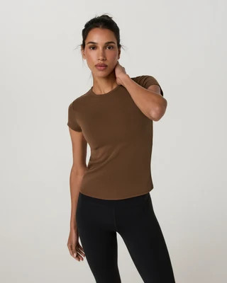 Vuori Everyday Cotton Stretch Fitted T-Shirt | Bourbon | XXL | Vuori Clothing (US & Canada)