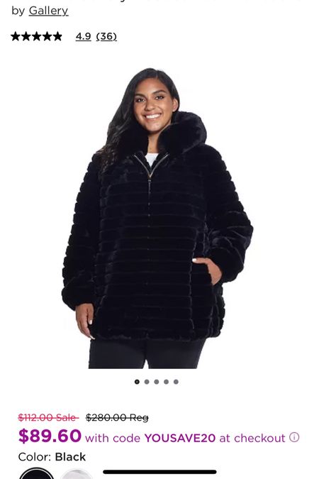 Love this faux fur jacket. I wear a 2x. The price at Kohl’s is better than Nordstrom!

#LTKCyberWeek 

#LTKSeasonal #LTKplussize