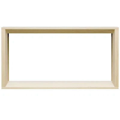 Retro Minimalist Wooden Rectangular Console Table Behind Sofa Couch Table Entryway Table Hallway Table | Wayfair North America