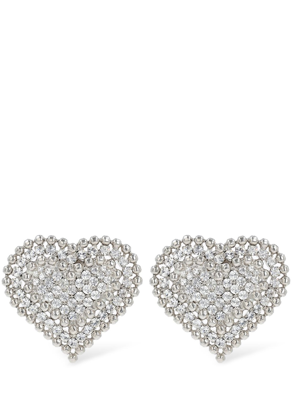 Heart Clip-on Earrings | Luisaviaroma