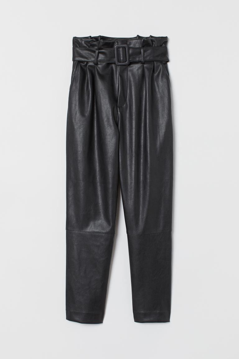 Ankle-length Pants with Belt | H&M (US)