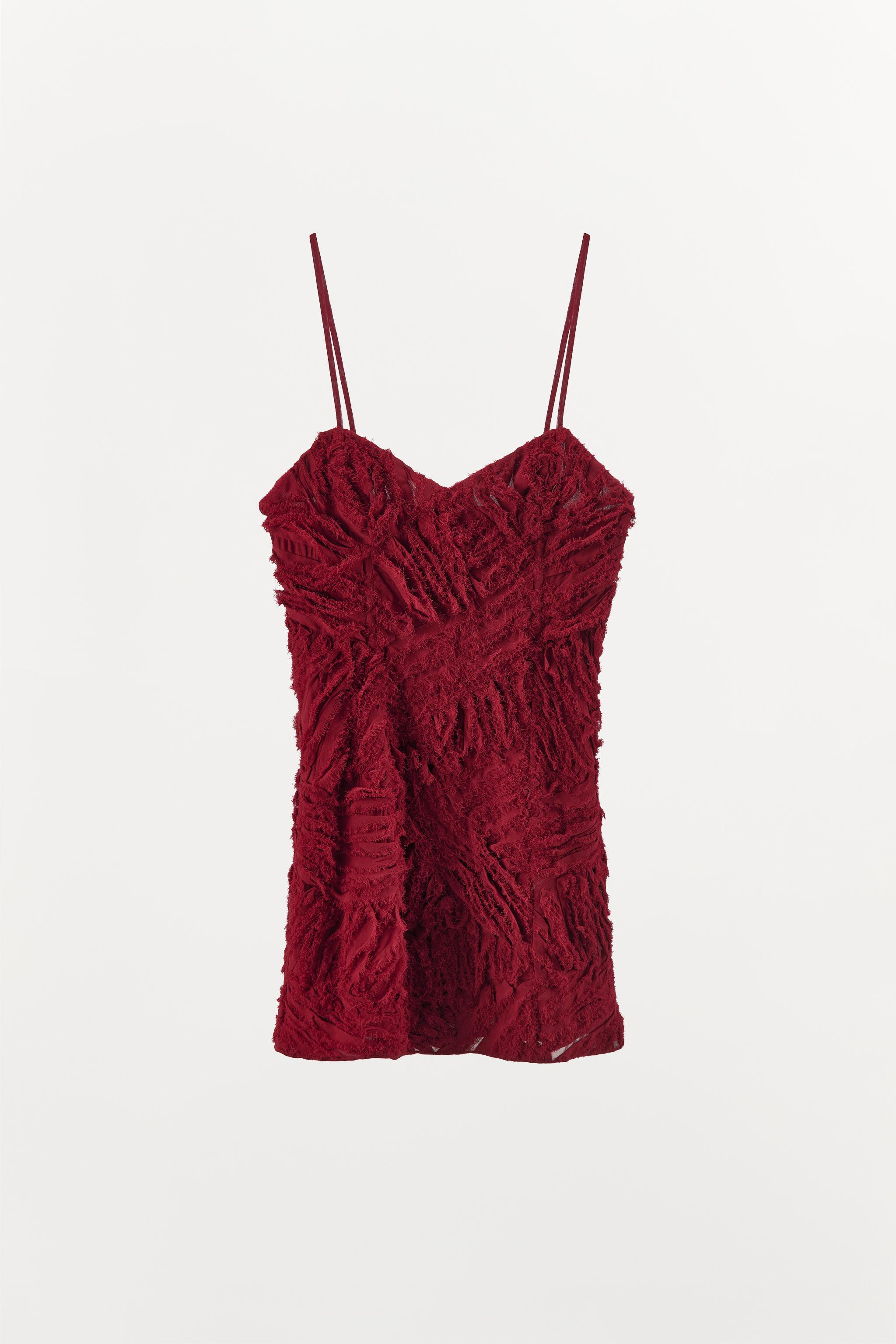 LIMITED EDITION SHORT RELIEF DRESS | Zara US